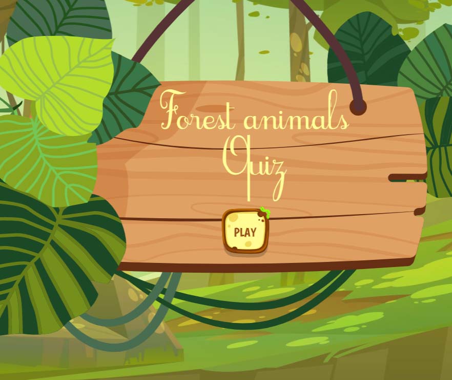 Forest animals quiz